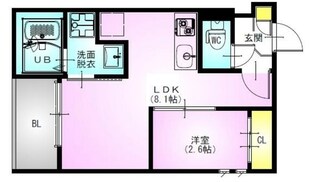 REGALEST SMART 宮原の物件間取画像